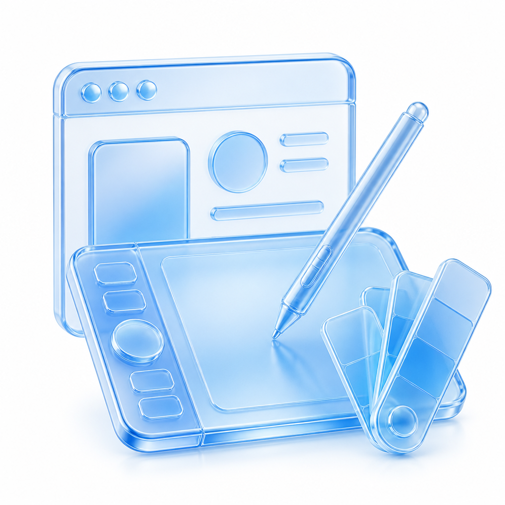 Interface design tools and a product canvas